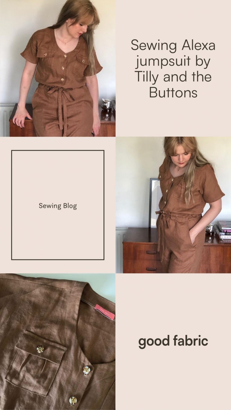 sewing alexa jumpsuit blog