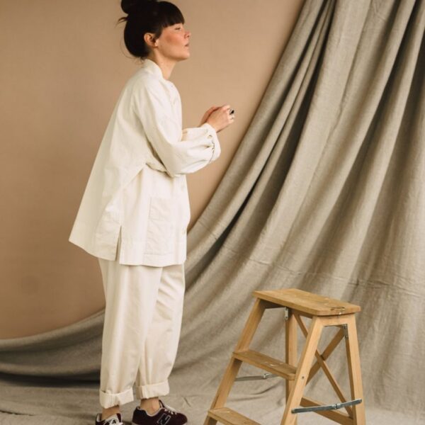 Birgitta Helmersson Zero Waste Workwear jacket side view