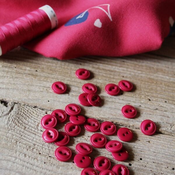 Eglantine et Zoe Grenadine Buttons