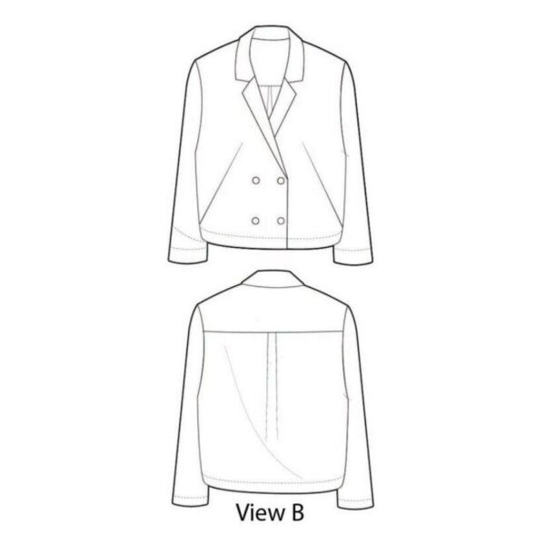 Homer and Howells Blair Blazer sketch view