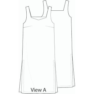 Homer and Howells Innes Dress sketch view