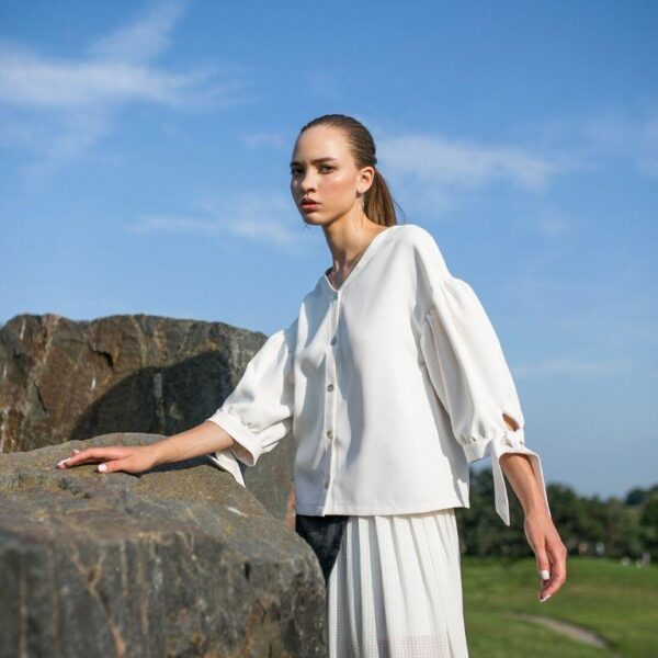 Lenaline Pattern Ambre Blouse front cover