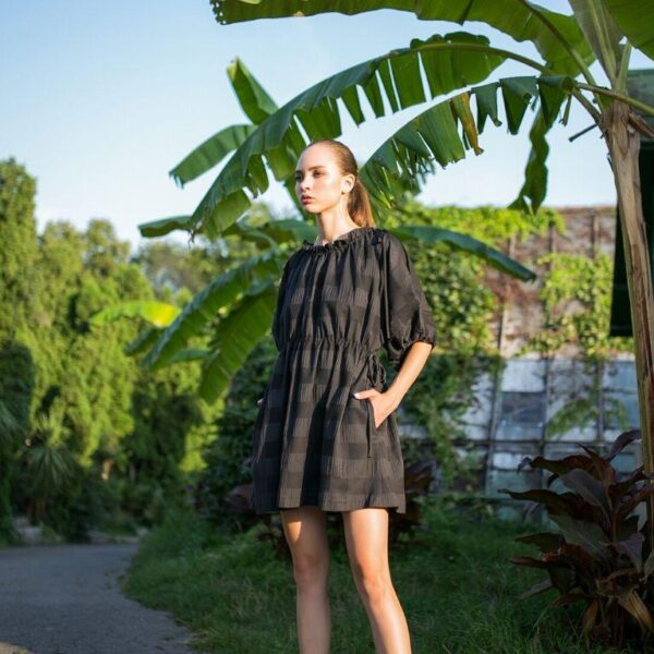 Lenaline Pattern Dasha Dress font view3