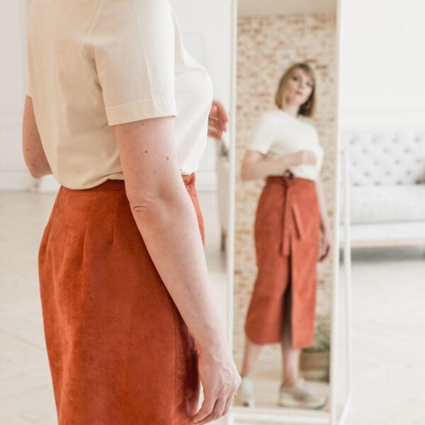Lenaline Patterns Katya Skirt side view