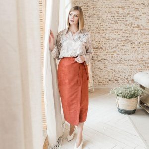 Lenaline Patterns Katya Skirt overview
