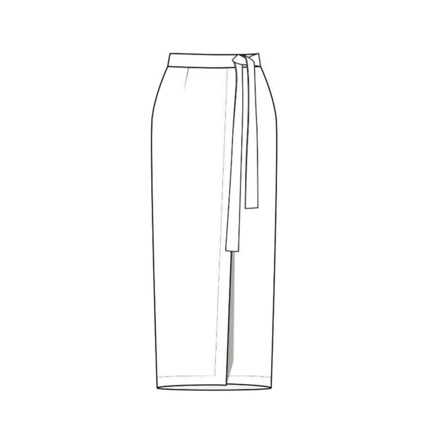 Lenaline Patterns Katya Skirt sketch