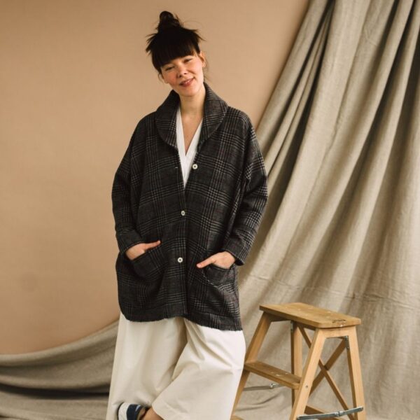 Birgitta Helmersson zero waste coat pattern