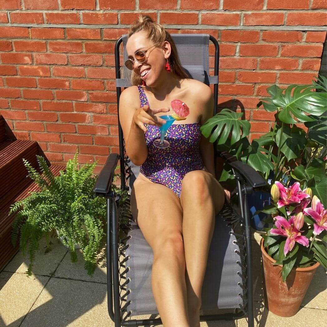 My first attempt at sewing swimwear