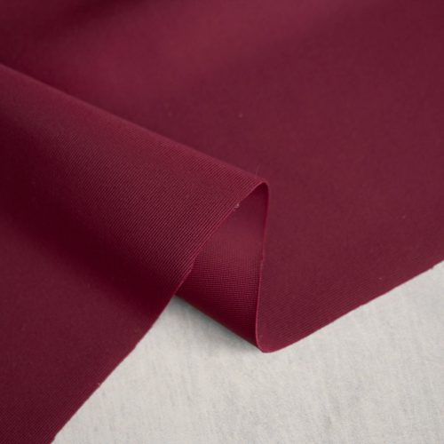 econyl fabric in burgundy