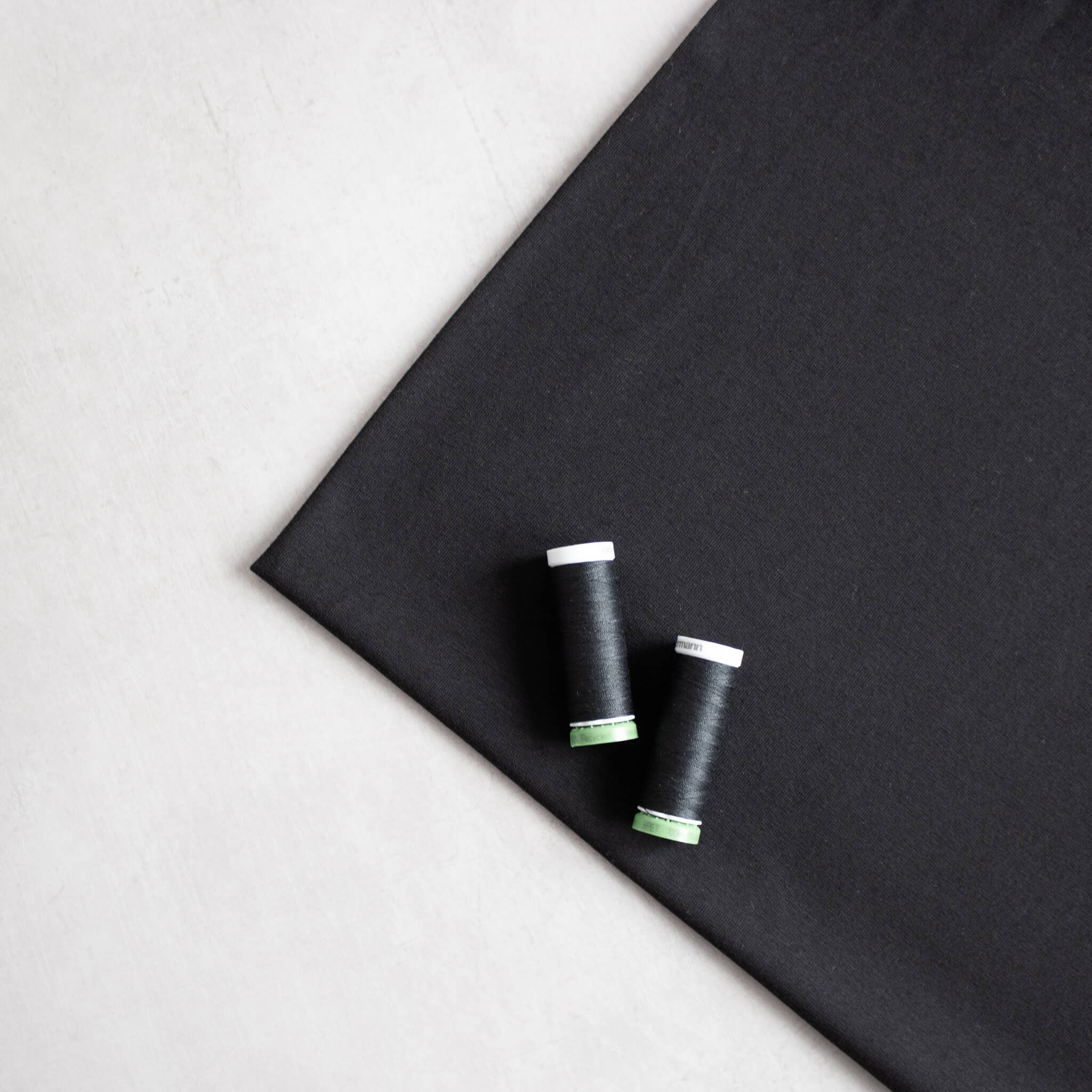 Sustainable Cotton Jersey in Black