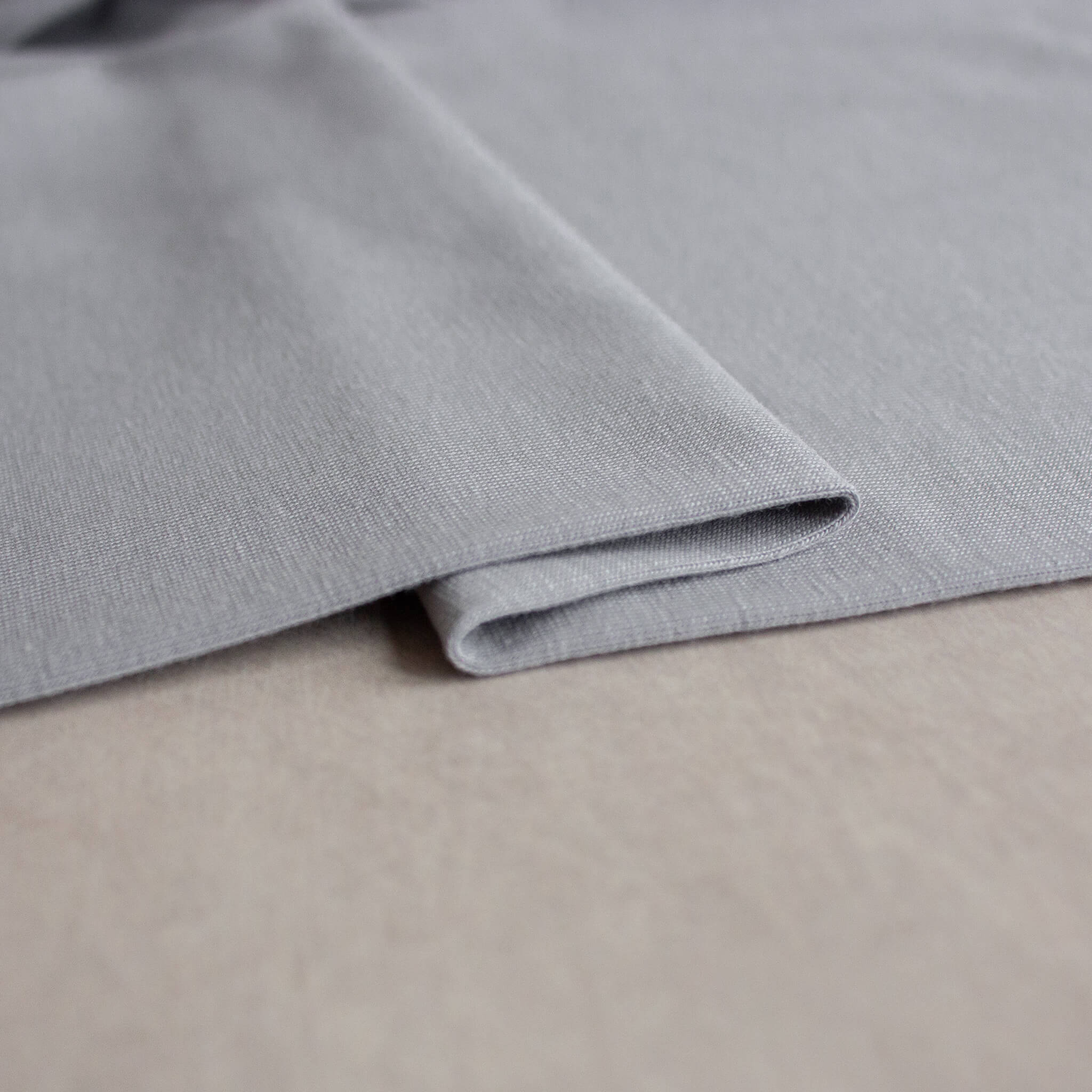 Organic Jersey Fabric - Solid Grey  Jelly Fabrics – Jelly Fabrics Ltd