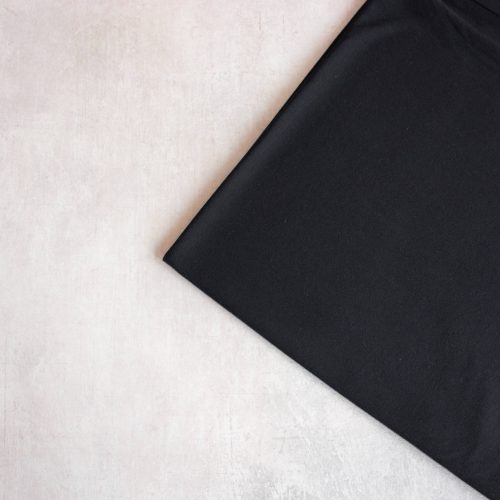 tencel jersey fabric in black
