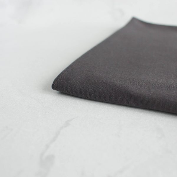Grey tencel modal jersey neatly folded