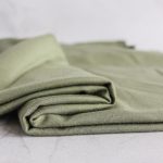 Sage tencel jersey close up