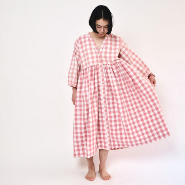 Zero Waste Gathered Dress Sewing Pattern