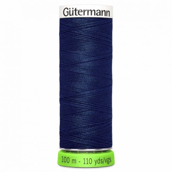 Guterman rPET thread in indigo blue