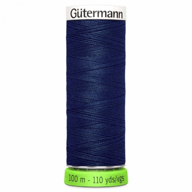 Guterman rPET thread in indigo blue