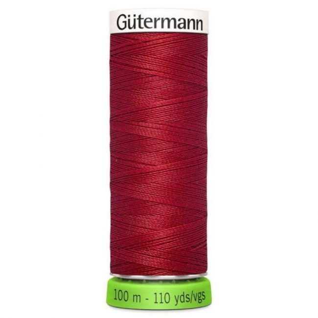 Guterman rPET sewing thread in ruby red