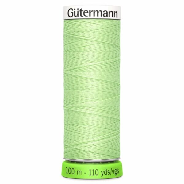 Guterman rPET sewing thread in soft green