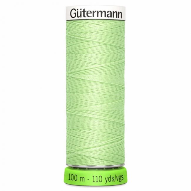 Guterman rPET sewing thread in soft green