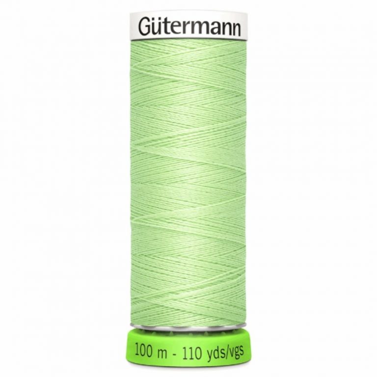Guterman rPET sewing thread in soft green