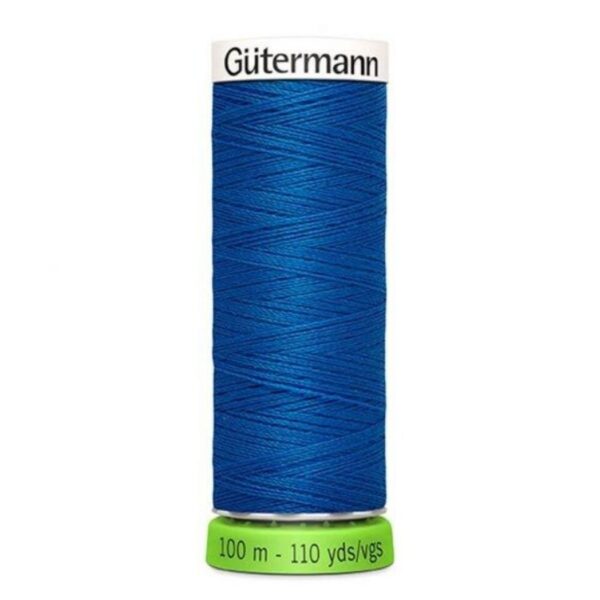 Guterman rPET sustainable sewing thread in lapis blue