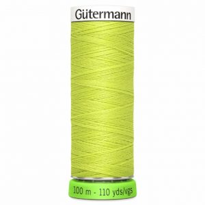 Guterman rPET thread in chartreuse green