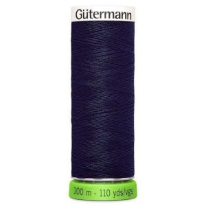 Guterman rPET sewing thread in midnight