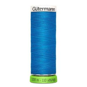 Guterman rPET sewing thread in ocean blue