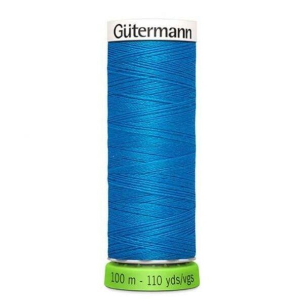 Guterman rPET sewing thread in ocean blue
