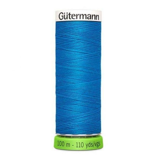 Guterman rPET sewing thread in ocean blue