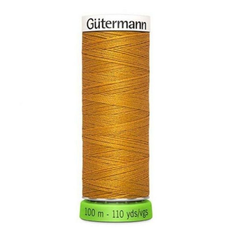 Gutermann rPET sewing thread in mustard