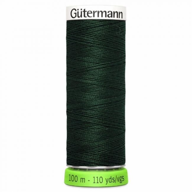 Guterman rPET sewing thread in deep green