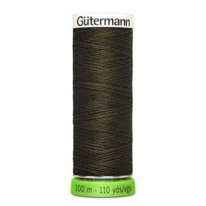 Guterman rPET thread in dark khaki