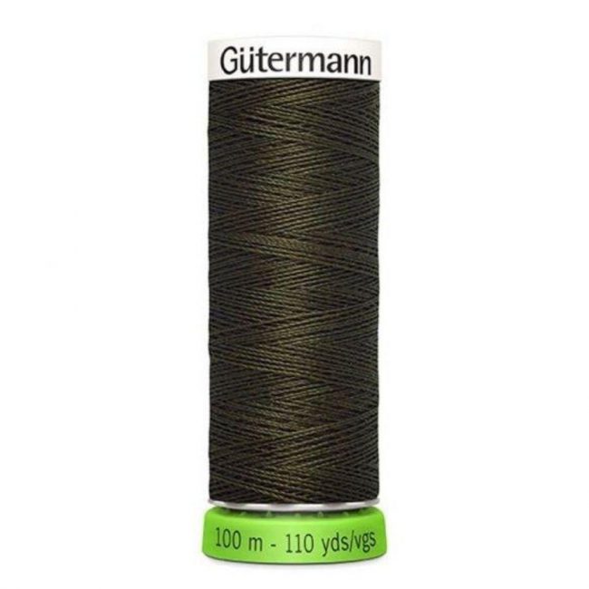 Guterman rPET thread in dark khaki