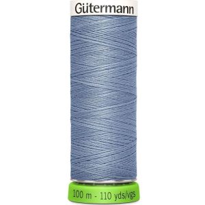 Guterman rPET sewing thread in silver min shade 64