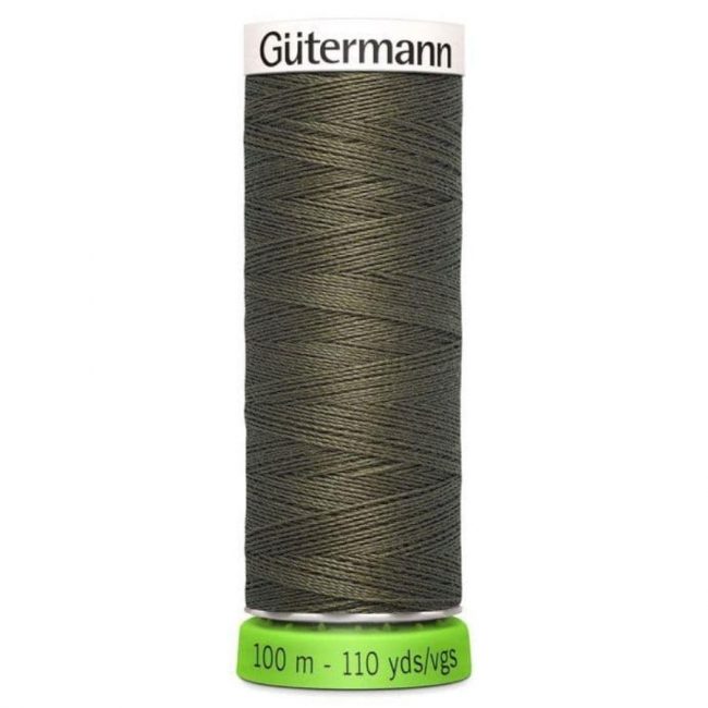 Guterman rPET sewing thread in moss
