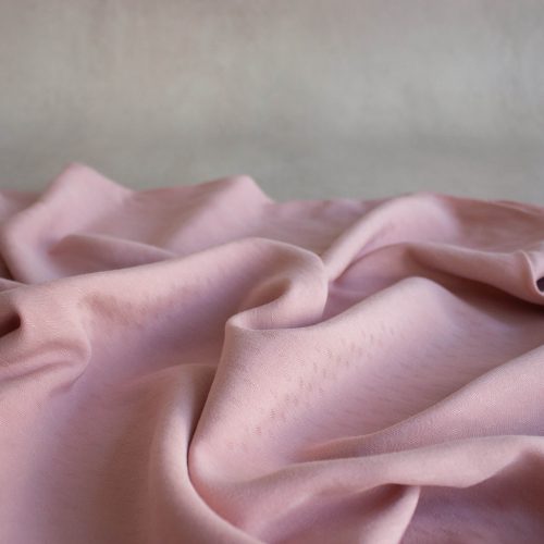 meet milk tencel fabric in puff pink
