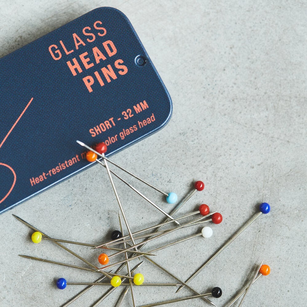 Glass Head Pins