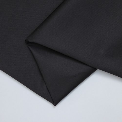 mind the maker organic cotton stretch twill fabric in black