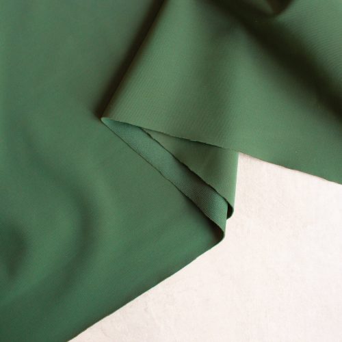econyl nylon fabric for swimwear in forest green