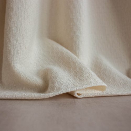 cousette cotton jacquard fabric in cream
