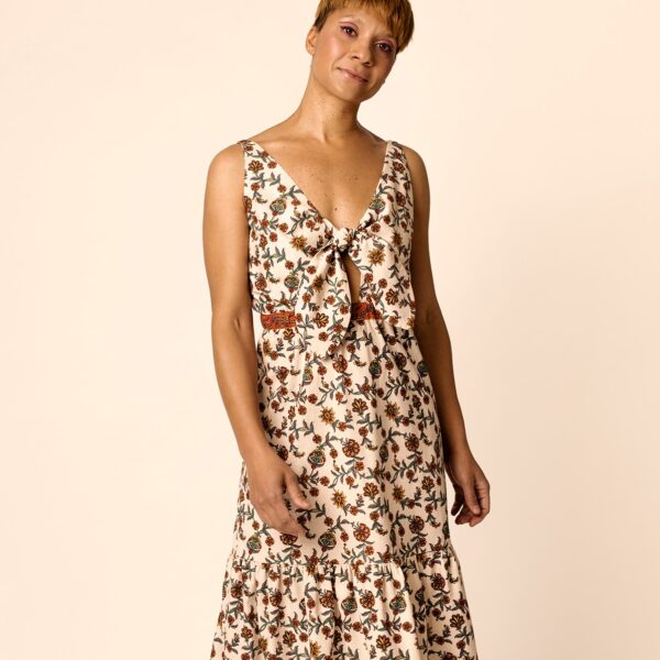 Named knot dress sewing pattern