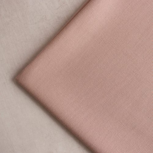 cousette cotton gabardine fabric in pink clay