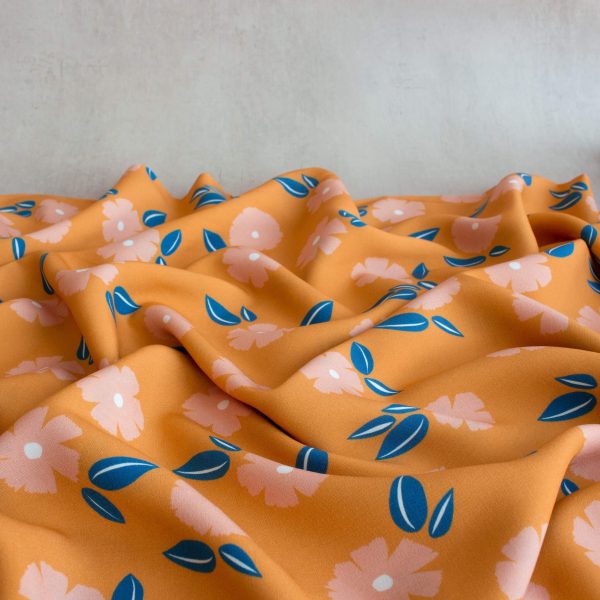 lise tailor sunny flower dressmaking fabric