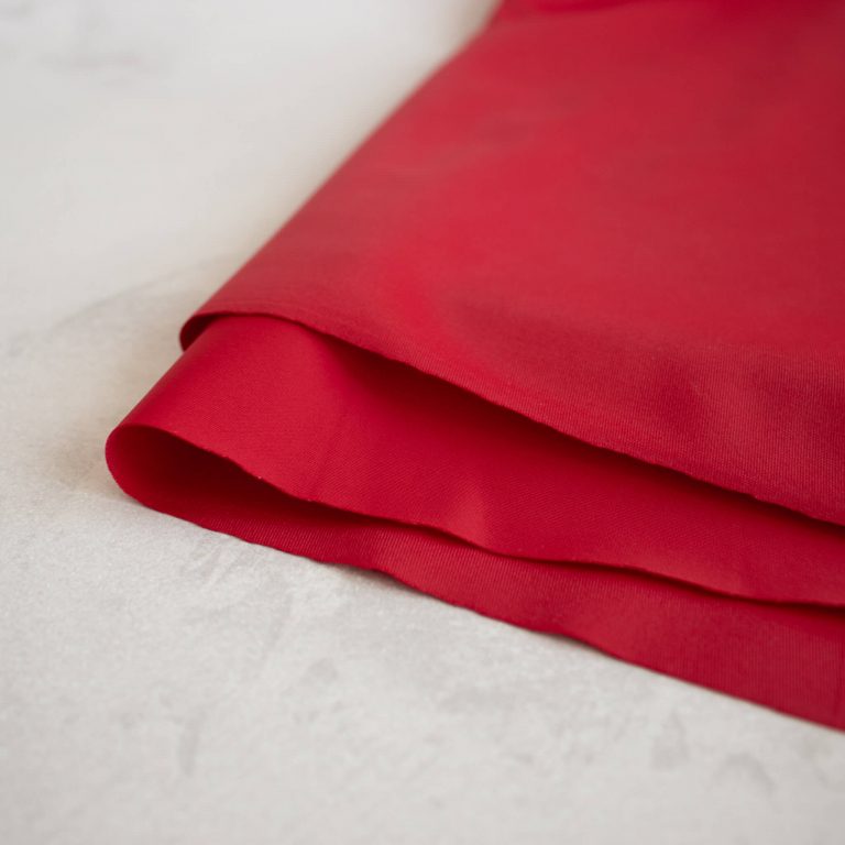 econyl fabric in baywatch red