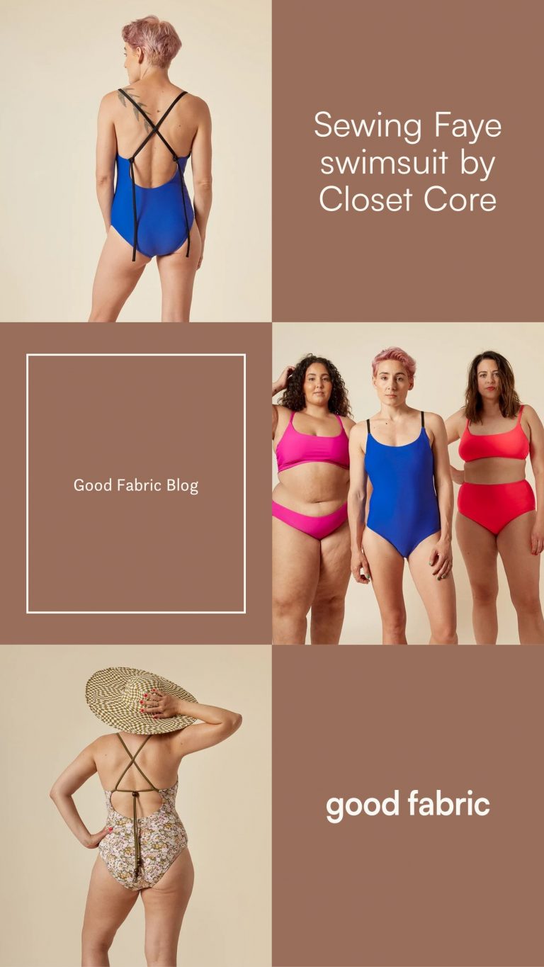 Faye Swimsuit Pattern, Sewing Pattern
