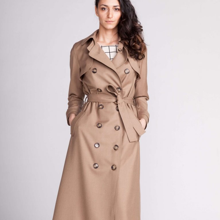 isla trench coat sewing pattern