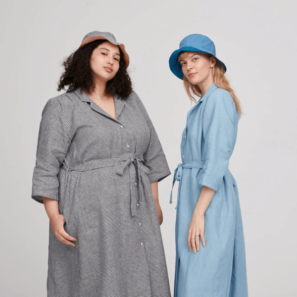 celia dress sewing pattern in both sizes