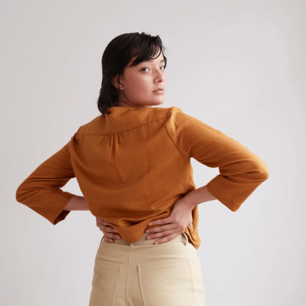frida shirt sewing pattern by The Modern Sewing Co